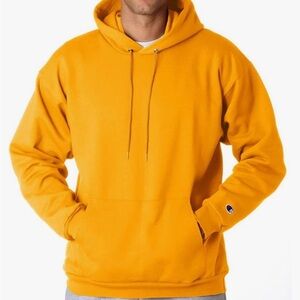 Champion Men's Bold Yellow Hoodie